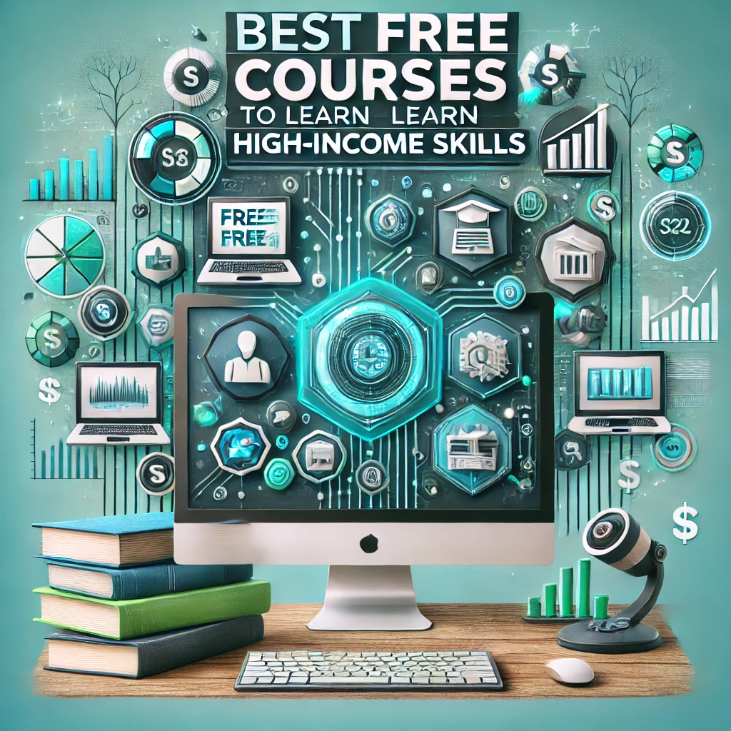 Best free courses to learn high-income skills