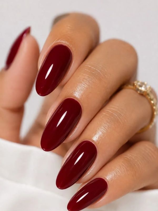 Burgundy-Almond-Nails.